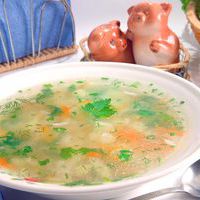 Суп с рисовой крупой