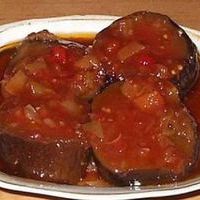 Баклажаны в томатном соусе консервированные