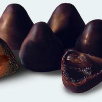 Конфеты глазированные шоколадом с желейным корпусом