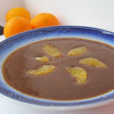 Суп из чернослива и мандаринов