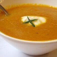 Суп морковный с силантро